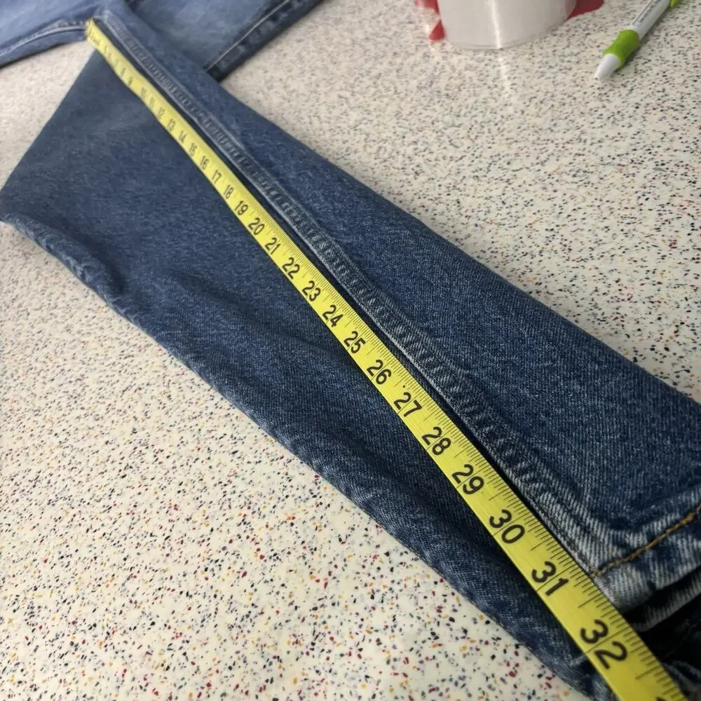 Vintage 90’s LEVI 540 Orange Tab Relaxed Fit Men’s Blue Denim Jeans 36x32